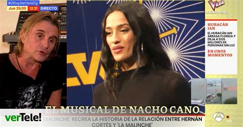 nacho cano chanel|Nacho Cano aclara el adiós de Chanel y defiende su musical: .